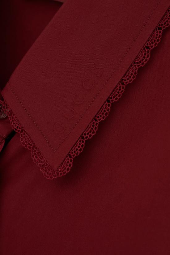 25SS 구찌 셔츠 830353Z7ADR 6052 ROSSO ANCORA - GUCCI