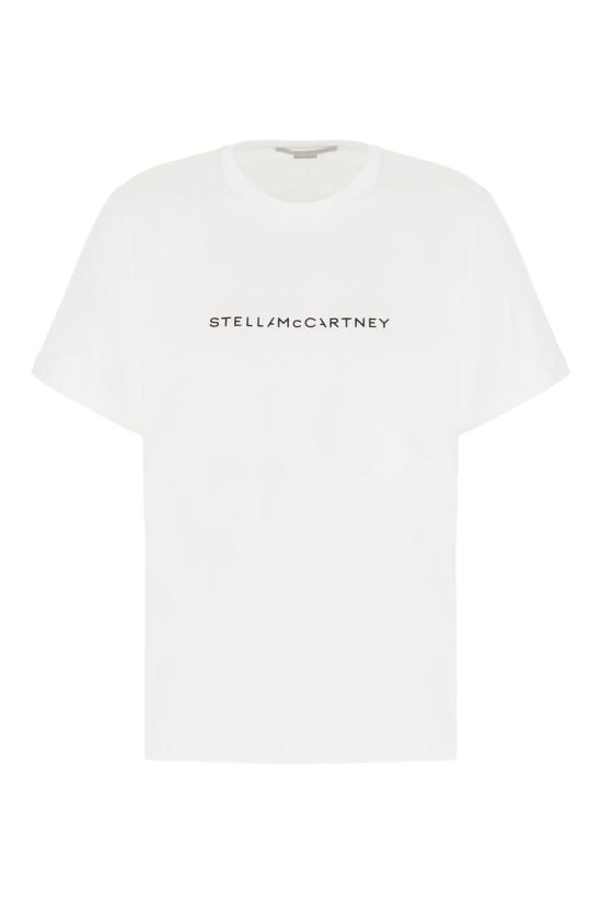 25FW 스텔라 맥카트니 반팔 티셔츠 6J01583SPY48 9000 PURE WHITE