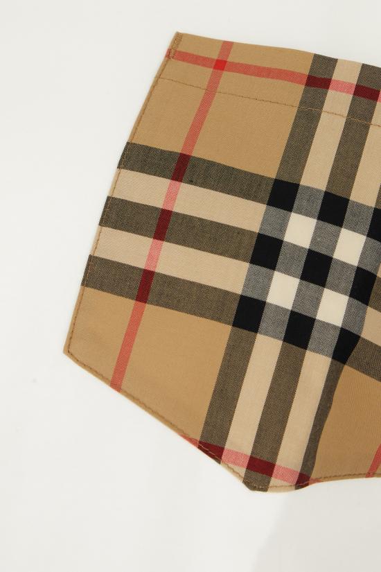 26SS 버버리 체크 포켓 티셔츠 8103971 A1464 WHITE - BURBERRY