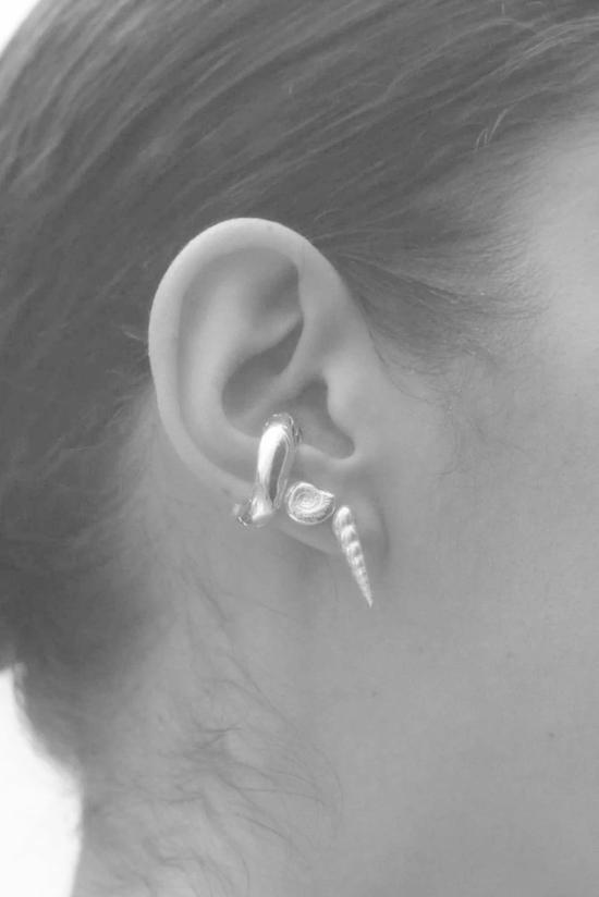  시무에로 이어링 이어커프 실버 - SIMUERO