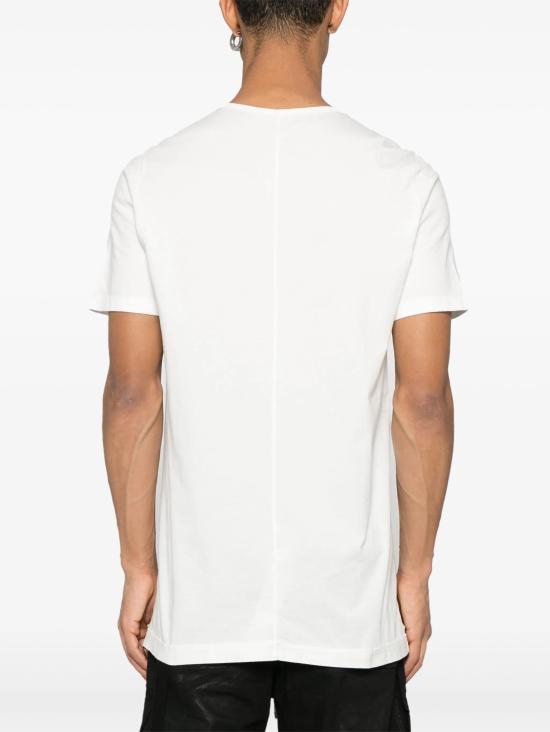 25SS 릭 오웬스 반팔 티셔츠 DU01E3250RNEP3P 1109 MILK BLACK - RICK OWENS