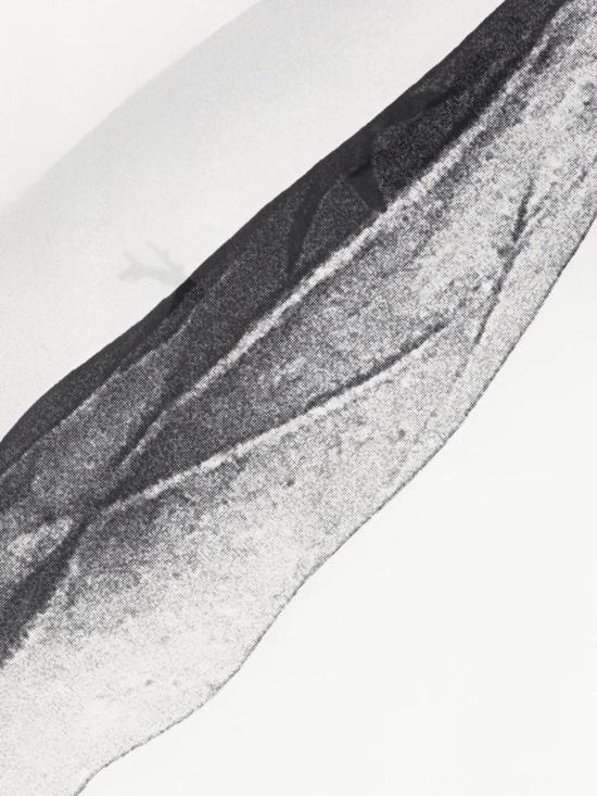 25SS 릭 오웬스 머플러/스카프 RR01E5431SHP3 1109 MILK BLACK