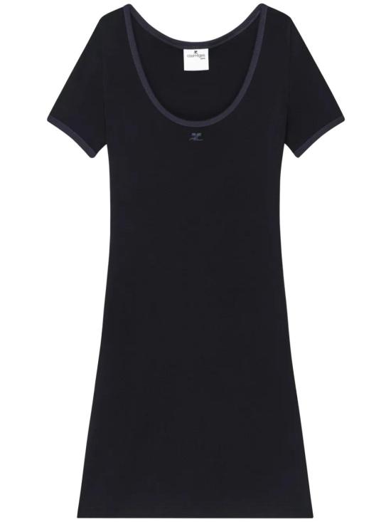 25SS 쿠레쥬 숏 원피스 225JRO600JS0203 B175 BLACK NAVY
