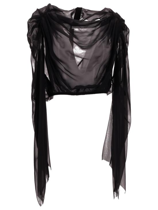 25SS 릭 오웬스 민소매 티셔츠 RO01E7264S 09 BLACK - RICK OWENS