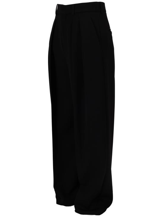 25SS 생로랑 스트레이트 팬츠 824389Y7E63 1000 NERO - SAINT LAURENT