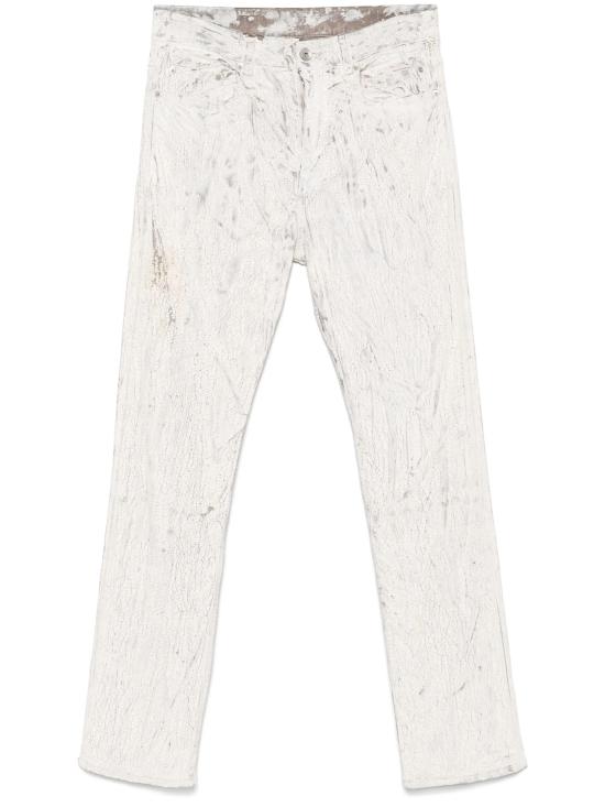 25SS 릭 오웬스 스트레이트 팬츠 RR01E5308SMMC 11 MILK