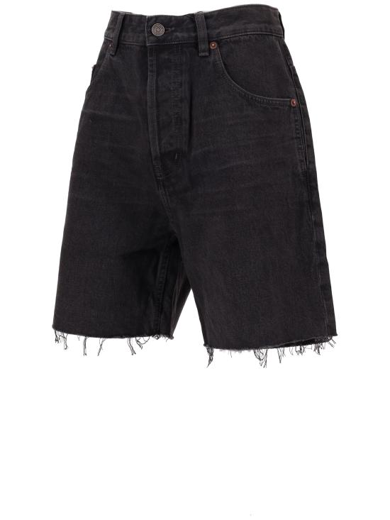 25SS 생로랑 숏팬츠 824078Y07YC 1544 BLACK VENDOME - SAINT LAURENT