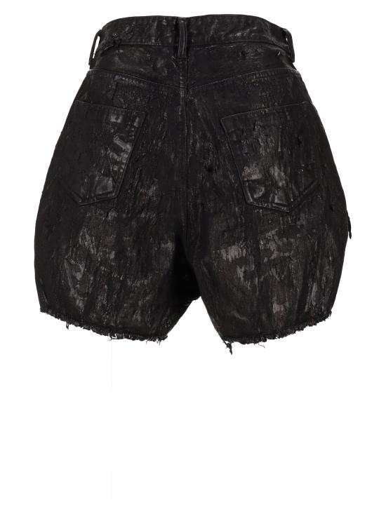 25SS 릭 오웬스 숏팬츠 RO01E7381BMT 09 BLACK - RICK OWENS