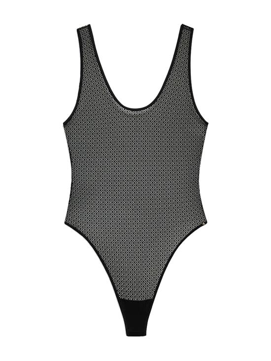  애니빙 바디수트 티셔츠 A1010685 BLK26 BLACK