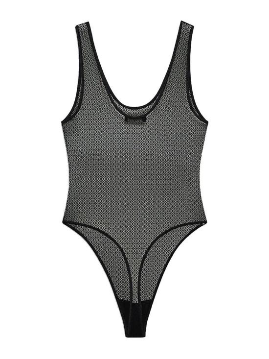  애니빙 바디수트 티셔츠 A1010685 BLK26 BLACK - ANINE BING