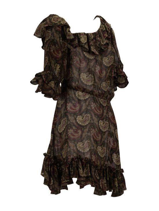 25SS 생로랑 숏 원피스 815701Y4K95 3689 - SAINT LAURENT