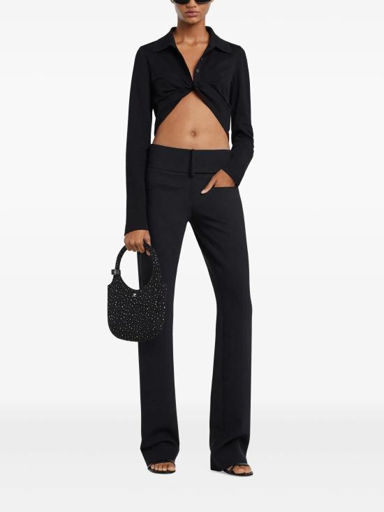 25SS 쿠레쥬 긴팔 티셔츠 225JPO048JS0193 9999 BLACK - COURREGES