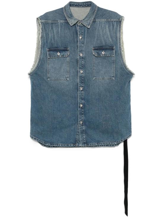 25SS 릭 오웬스 베스트 DU01E3764DWB 06 WASHED INDIGO