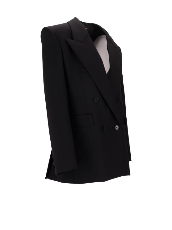 25SS 생로랑 자켓 834629Y5K17 1000 NERO - SAINT LAURENT