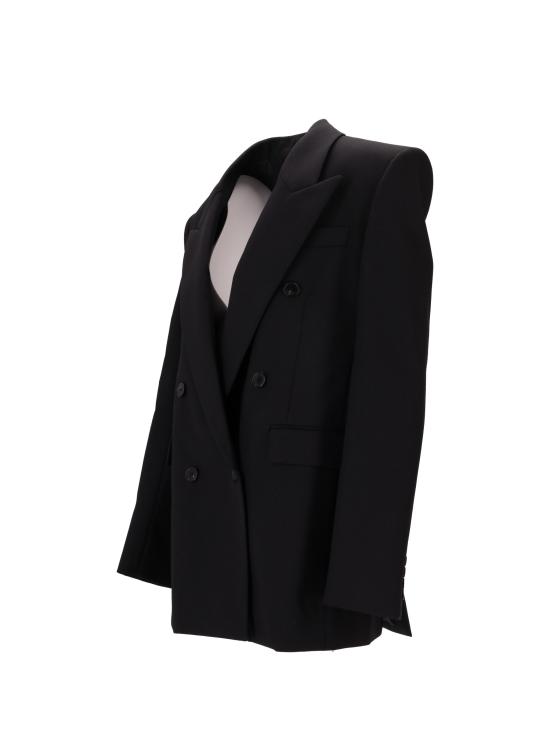 25SS 생로랑 자켓 834629Y5K17 1000 NERO - SAINT LAURENT