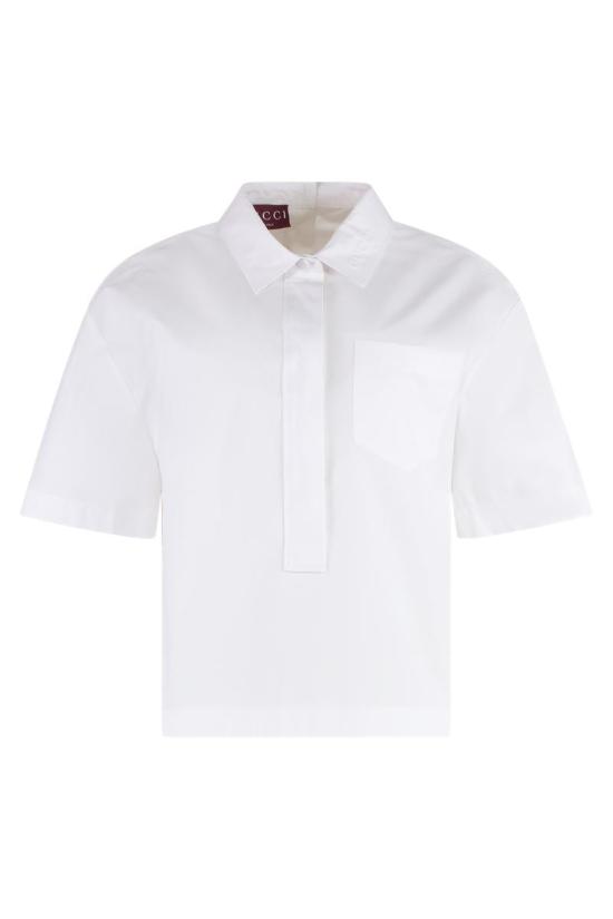 25SS 구찌 셔츠 808425ZAJP1 9000 WHITE