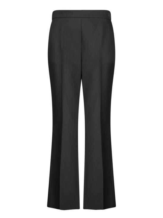 24FW 구찌 사이드 로고 자수 울 모헤어 팬츠  800108ZARRR 1000 Black