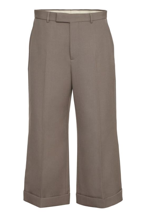  구찌 울 개버딘 트라우저 723677ZAHE0 2144 Brown