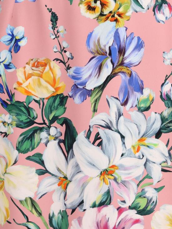 25SS 돌체앤가바나 미디 원피스 F6GAVTFSA7G HF5JC PINK - DOLCE & GABBANA