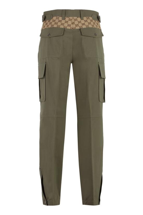  구찌 코튼 카고 팬츠 751436ZANW6 3550 GREEN - GUCCI