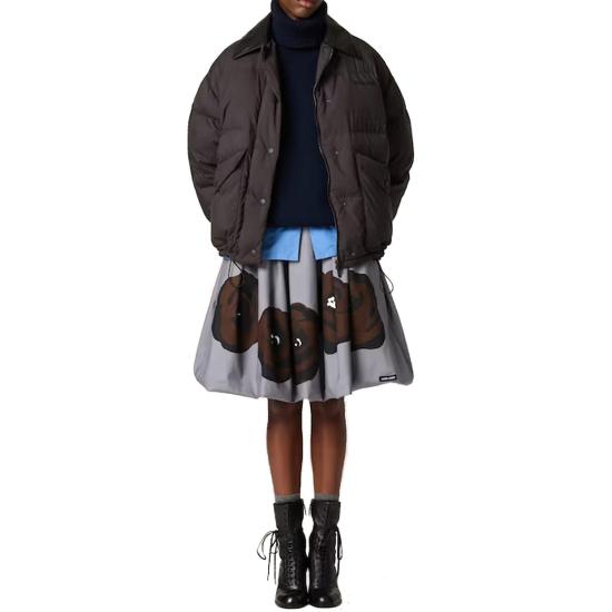 24FW 미우미우 스웨터 MMR43515BV F00081 Blue BLUE - MIU MIU