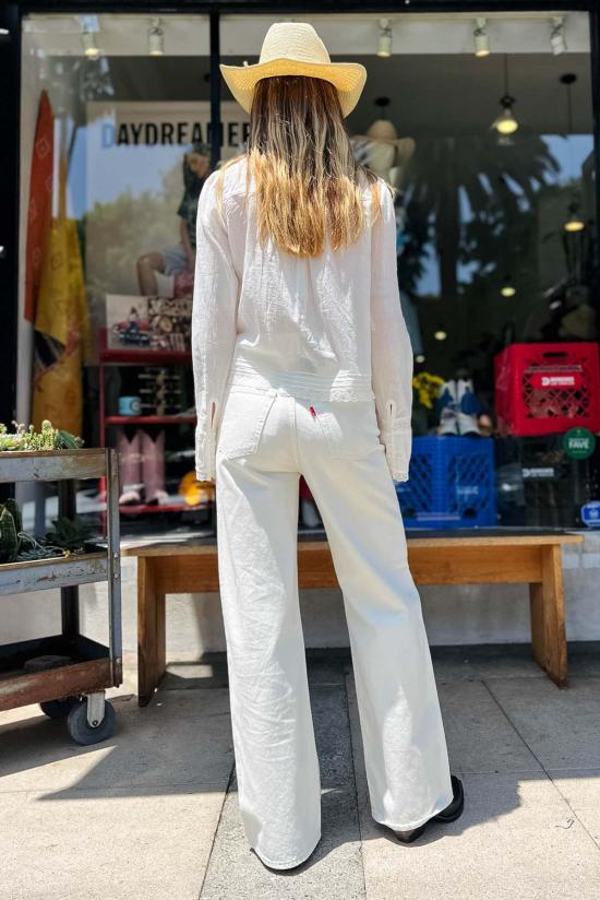  리바이스 데님 팬츠 리비케이지 와이드 레그 진 거의 추워요 - LEVI'S