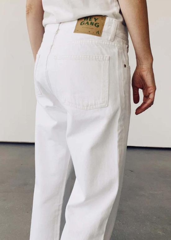  헤이갱 데님 팬츠 헤이 갱 루즈 크롭 - HEY GANG