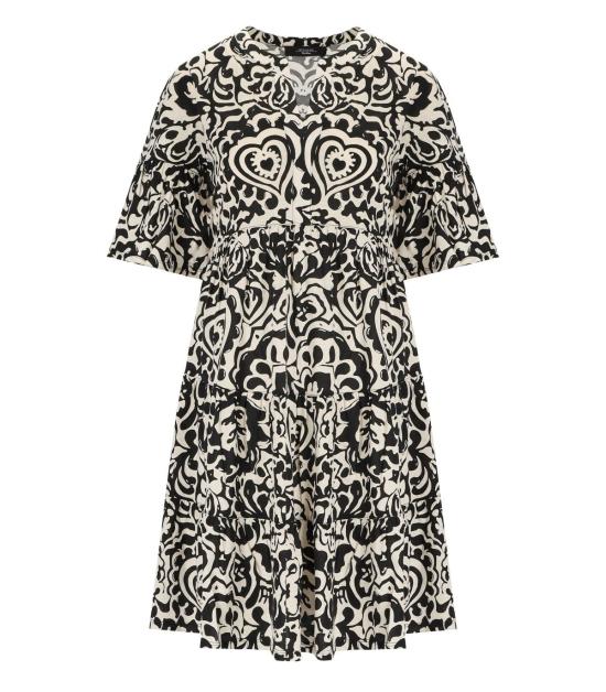 25SS 위켄드막스마라 숏 원피스 2515621072600 005 S Black