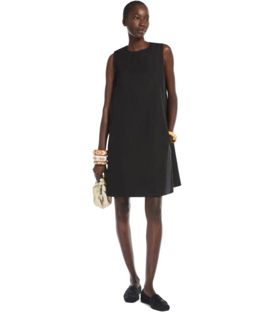 25SS 위켄드막스마라 숏 원피스 2515221102600 012 42 Black - WEEKEND MAX MARA