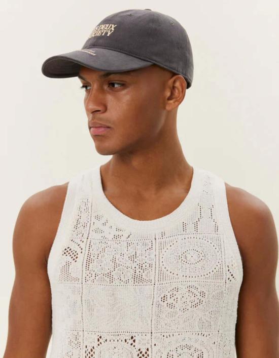  레듀 민소매 티셔츠 Les Deux Huxi 레이스 탱크탑 아이보리 - LES DEUX