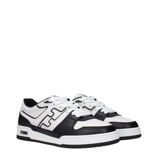 26SS 펜디 매치 레더 로우탑 스니커즈 7E1643AOMNF0E7C - FENDI