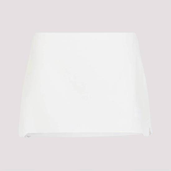 25FW 미우미우 숏 스커트 MG2472SOOO 17LV F0304 AVORIO