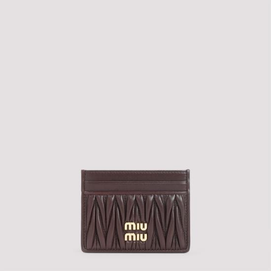 25FW 미우미우 명함지갑 5MC076 AFPP F0NBL RADICA