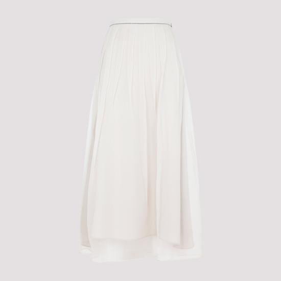 25FW 브루넬로 쿠치넬리 스커트 MF940G3375 C8539 TALCO - BRUNELLO CUCINELLI