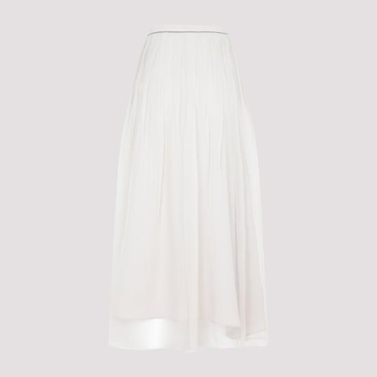 25FW 브루넬로 쿠치넬리 스커트 MF940G3375 C8539 TALCO - BRUNELLO CUCINELLI