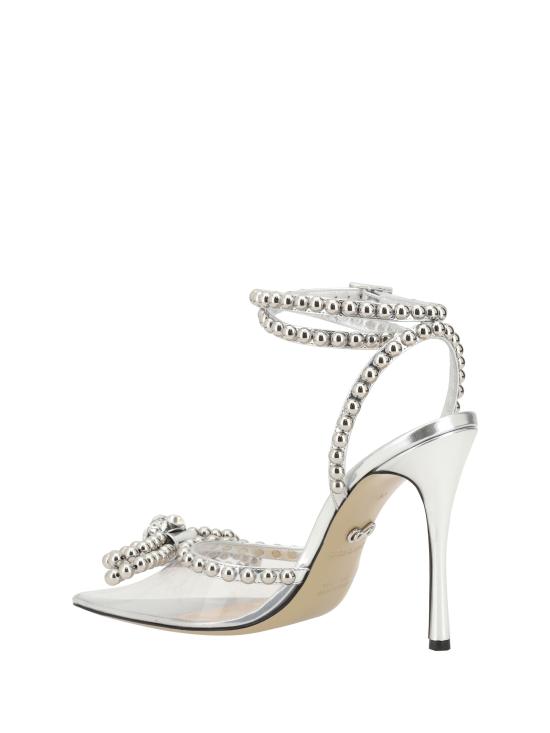 25SS 마흐앤마흐 힐/펌프스 R25S0850110X03B32 TRASPSILVE SILVER - MACH&MACH