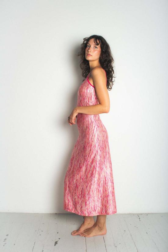  KSLAM 롱 원피스 클램 나오미 드레스 - KSLAM