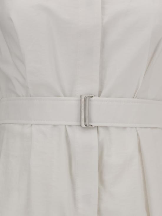 25SS 브루넬로 쿠치넬리 원피스 ML140A5348 C600 WHITE - BRUNELLO CUCINELLI