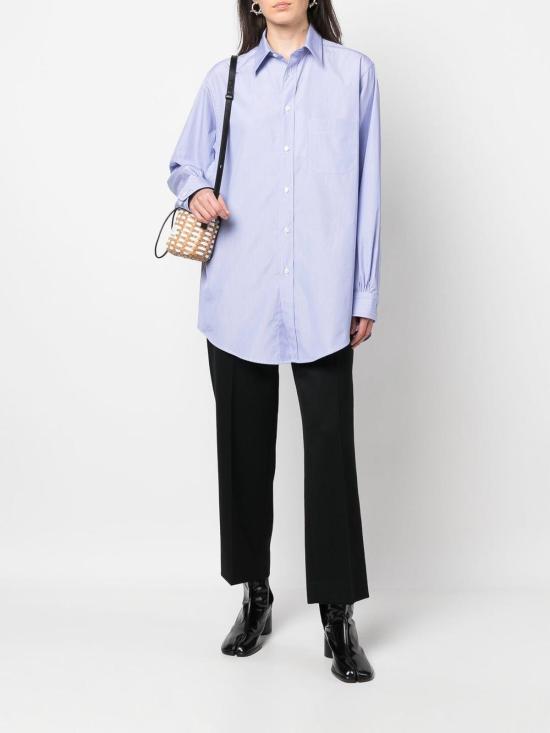  마르지엘라 셔츠 SI0DL0001S54942485F Blue - MAISON MARGIELA