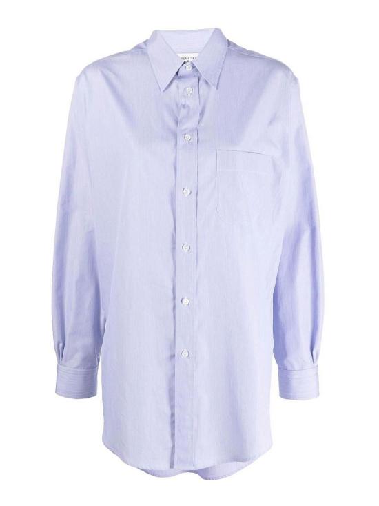  마르지엘라 셔츠 SI0DL0001S54942485F Blue