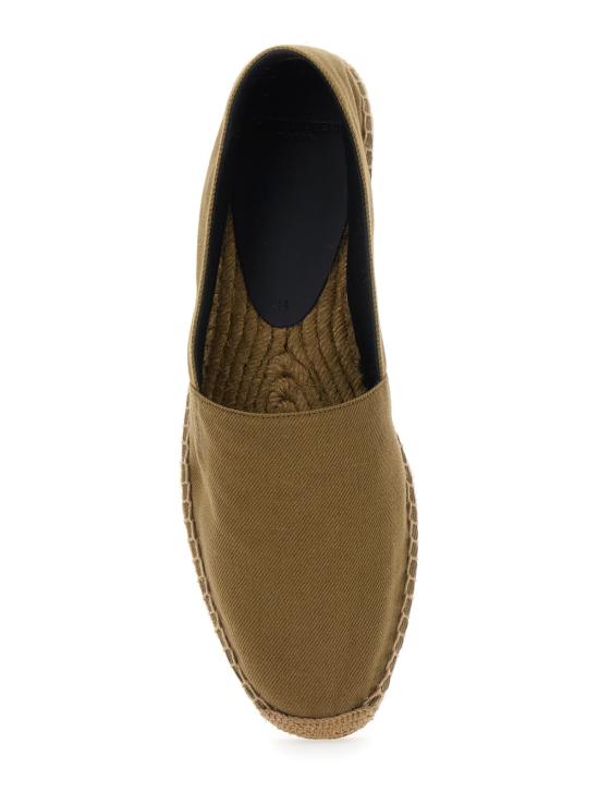  생로랑 코튼 캔버스 에스파드리유 818117AADNX3302 Brown - SAINT LAURENT