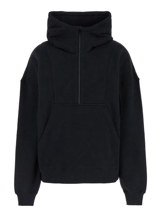  생로랑 후드 티셔츠 802133Y36SW1000 Black