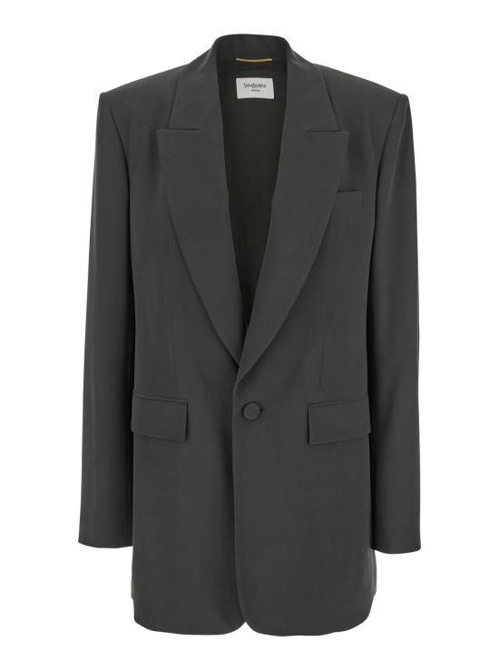 25SS 생로랑 수트 자켓 805576Y7I211374 Grey