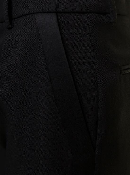 24FW 생로랑 스트레이트 팬츠 718838Y512W1000 Black - SAINT LAURENT