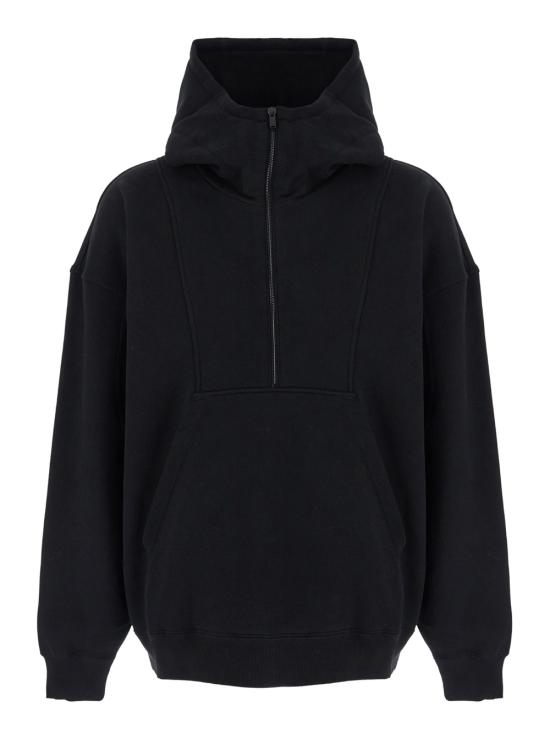  생로랑 후드 티셔츠 802136Y36SW1000 Black