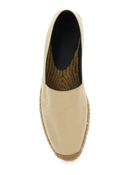  생로랑 코튼 캔버스 에스파드리유 818117AADNZ9715 Beige - SAINT LAURENT