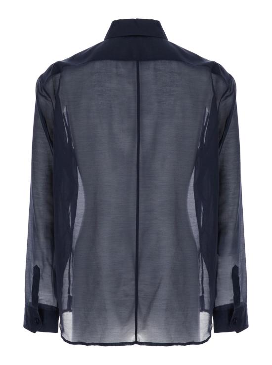 25SS 생로랑 긴팔 셔츠 826663Y1K394102 Blu - SAINT LAURENT