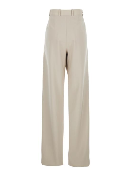 25SS 생로랑 스트레이트 팬츠 823734Y2L822630 White - SAINT LAURENT