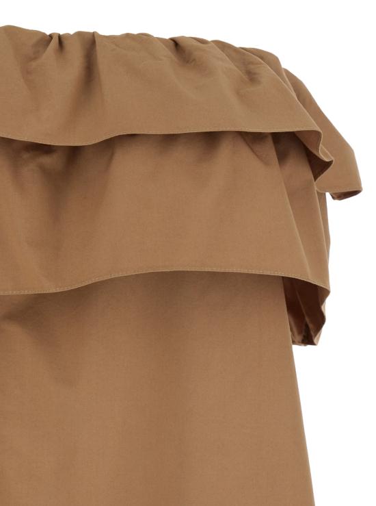 25SS 생로랑 롱 원피스 818380YZ9AN2560 Brown - SAINT LAURENT