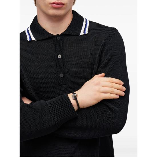 25FW 살바토레 페라가모 브레이슬릿 770360 0776347 PL BK BLACK - SALVATORE FERRAGAMO